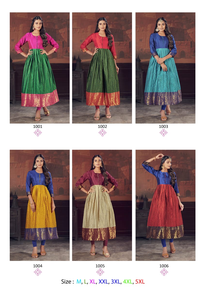 Banwery Pearl Festive Wear Designer Long Gown Style Collection
